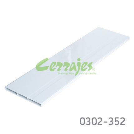 Panel para división interna para cajón cacerolero Cerrajes "TrioMax T6" L=1078mm blanco RAL9010