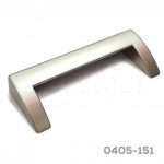 Jaladera Zamak cc 96 mm L=104 mm 4644 Z23 Niquel mate Tornillo M4x25mm