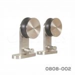 Corredizo colgante Inoxidable 304 para puerta de madera L=3 m rodamiento sencillo