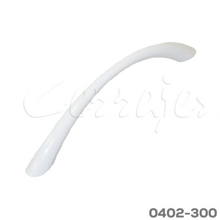 Jaladera Zamak cc 128 mm L=144 mm 4002 Z78 Blanco Tornillo M4x25mm