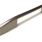 Jaladera Zamak cc 160/192 mm L=243 mm 4659 Z22 Niquel cepillado Tornillo M4x25mm