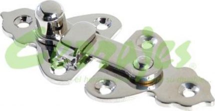 Pasador aldaba 100 mm largo niquel