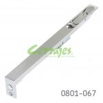 Pasador de embutir con gancho de 254 mm