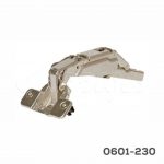Bisagra FGV "MW16" Ø=35mm 48x6mm 175° Taquete Ø=10mm niquelada autocierre