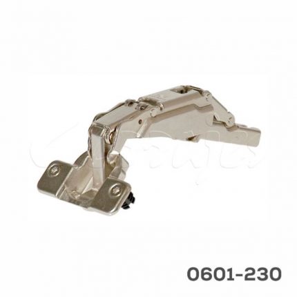 Bisagra FGV "MW16" Ø=35mm 48x6mm 175° Taquete Ø=10mm niquelada autocierre