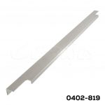 Jaladera Aluminio L=597 mm 4683 A22 Niquel cepillado Tornillo M4x16mm