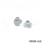 Tuerca inserto "T-Nut" Ø=5/16" (7,9mm) L=12mm 18 hilos por pulgada