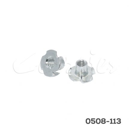 Tuerca inserto "T-Nut" Ø=5/16" (7,9mm) L=12mm 18 hilos por pulgada