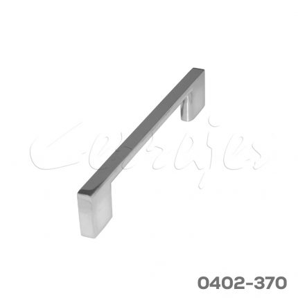 Jaladera Aluminio cc 128 mm L=161 mm 4356 A07 Cromado Tornillo M4x25mm