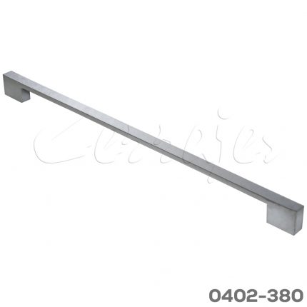 Jaladera Aluminio cc 320 mm L=347 mm 4369 A07 Cromado Tornillo M4x25mm