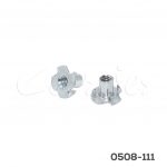 Tuerca inserto "T-Nut" Ø=1/4" (6,4mm) L=12mm 20 hilos por pulgada