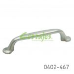 Jaladera Zamak cc 96 mm L=125 mm 4280 Z22 Niquel cepillado Tornillo M4x25mm