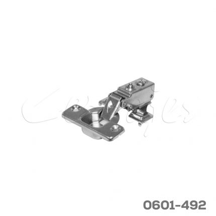 Bisagra marco frontal Cerrajes "Face-Frame'" Ø=35mm cuello 00 48x6mm 110° niquelada Cierre suave