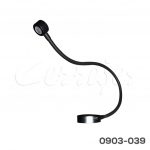 Luminaria Led Mod. Lucciole LEC20-USB, 12VCD-10W, L=540 mm, 3000°K, atenuador de contacto, Negro