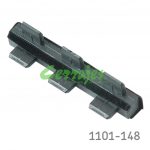 Conector fieltro negro dos lados para panel plástico
