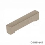 Jaladera Zamak cc 64 mm L=73 mm 4640 Z23 Niquel mate Tornillo M4x25mm