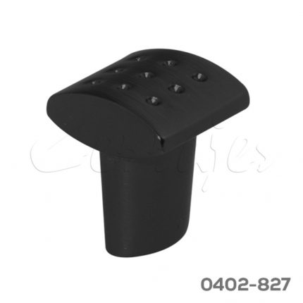 Botón Aluminio 4705 A91 Negro mate Tornillo M4x25mm