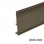 Zoclo para iluminación LED Cerrajes L=4000mm H=100mm Aluminio Anodizado Champagne mate