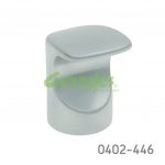 Botón Zamak L=22 mm 4059 Z09 Cromo mate Tornillo M4x25mm