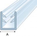 Empaque universal u 4 mm con ceja flex 3 m