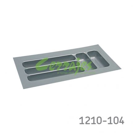 Organizador para cajón cubertero Cerrajes 300 mm Gris