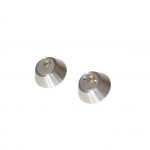 Cerrojo tubular llave/llave Mod."Glan" con llaves estándar, cepillado