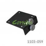 Rodadura superior para guía aluminio