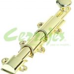 Pasador zamac acabado laton brillante 152 mm