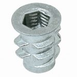 Inserto tipo D M4 L=10mm Zincado