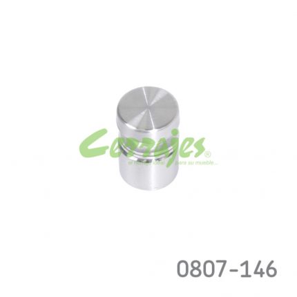 Espaciador inoxidable de 19 mm de diámetro y 22 mm de largo