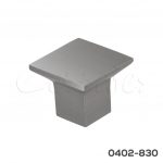 Botón Aluminio 4706 A22 Niquel cepillado Tornillo M4x25mm