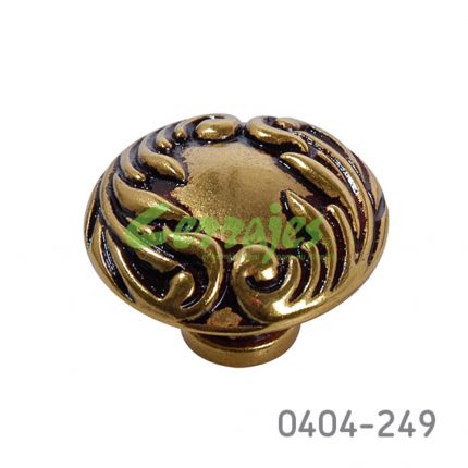 Botón Zamak Ø=32 mm 2103 Z16 Latón antiguo