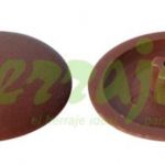 Cubierta plastica cafe para tornillo ngr #12 y 14