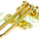 Pasador abatible para puerta laton brillante