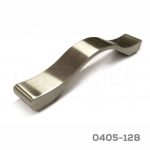 Jaladera Aluminio cc 96 mm L=116 mm 4627 Z22 Niquel cepillado Tornillo M4X22mm
