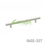 Jaladera Aluminio cc 160 mm L=220 mm 4043 A14 Niquel cepillado Tornillo M4x25mm