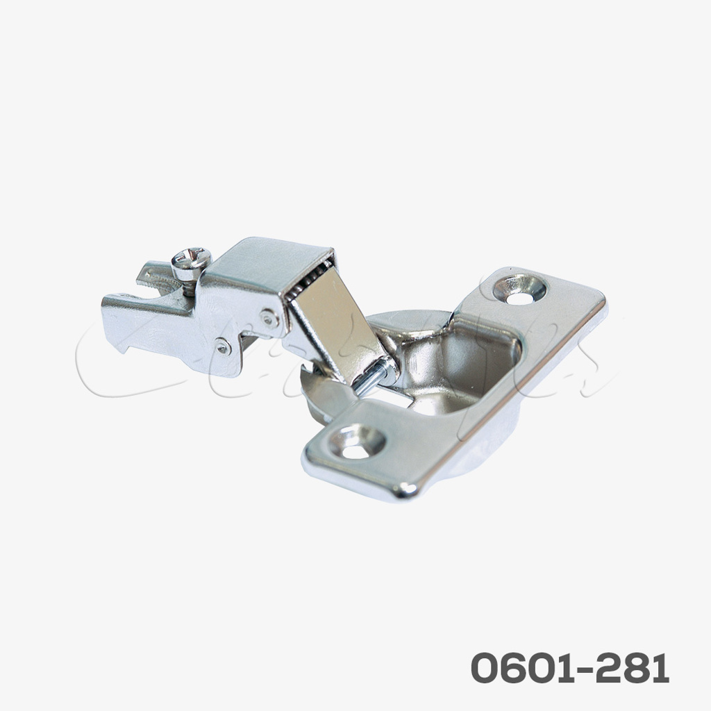 C9ADA3F89F6E2039A38B6652D2803008.jpg Bisagra con base para marco frontal Cerrajes Ø=35mm cuello 08 48x6mm 110° niquelada base zamak - Image 1