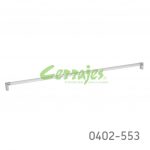 Jaladera Zamak/Aluminio cc 736 mm L=748 mm 4335 A56 Combinación de colores Tornillo M4x25mm