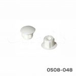 Tapón nylon blanco 5 mm para sistema 32