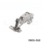 Bisagra sobrepuesta Cerrajes Ø=35mm cuello 00 48x6mm 155° niquelada c/base H0mm 37x32mm cierre suave