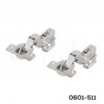 Bisagra Cerrajes Ø=40mm cuello 20 52x7,5mm 95° niquelada cierre suave base enganche rápido