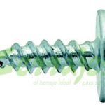 Tornillo cabeza de arandela #8 xZincado
