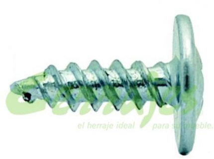 Tornillo cabeza de arandela #8 xZincado