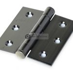 Bisagra de libro 76  x 76  x 2.5 mm bronce antiguo