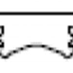 Perfil difusor PVC "Flex&Lux" 22,4x8,3 mm para la tira de LED (Máx: 12 W/m) Opaco Rad.Min.=80 mm