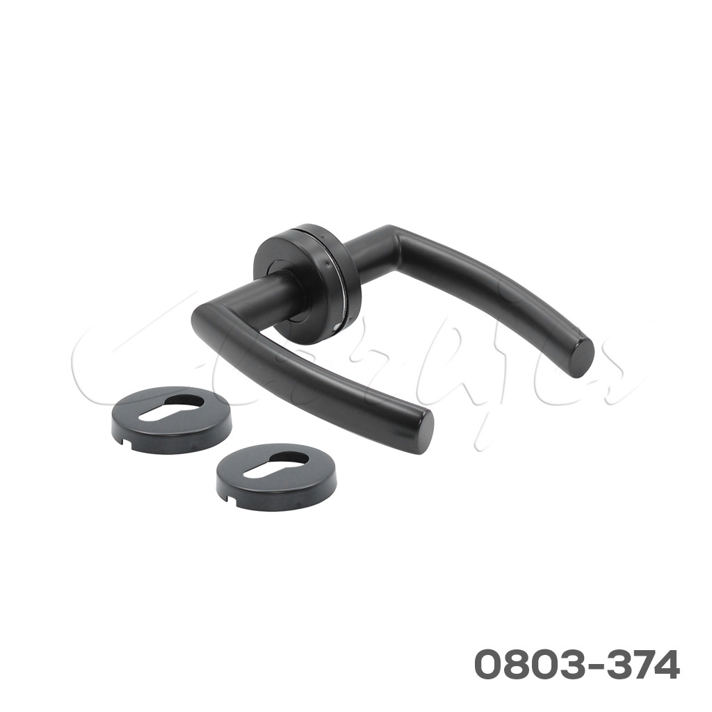 DB1245812380AF64B2ACC25D762B2D90.jpg Manija "Nahla" para mecanismo tipo Euro, acero inoxidable negro mate - Image 1