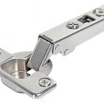 Bisagra FGV "XSH6" "Optima" Taquete Ø=10mm niquelada autocierre