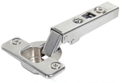 Bisagra FGV "XSH6" "Optima" Taquete Ø=10mm niquelada autocierre