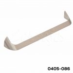 Jaladera Zamak cc 160 mm L=172 mm 4583 Z22 Niquel cepillado Tornillo M4x23 - 25mm
