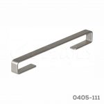 Jaladera Zamak cc 160 mm 4615 Z22 Niquel cepillado Tornillo M4x25mm
